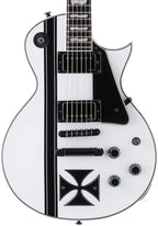 LTD James Hetfield Signature Iron Cross Electric Guitar in Snow White
