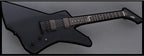 LTD James Hetfield Snakebyte Electric Guitar in Black Satin