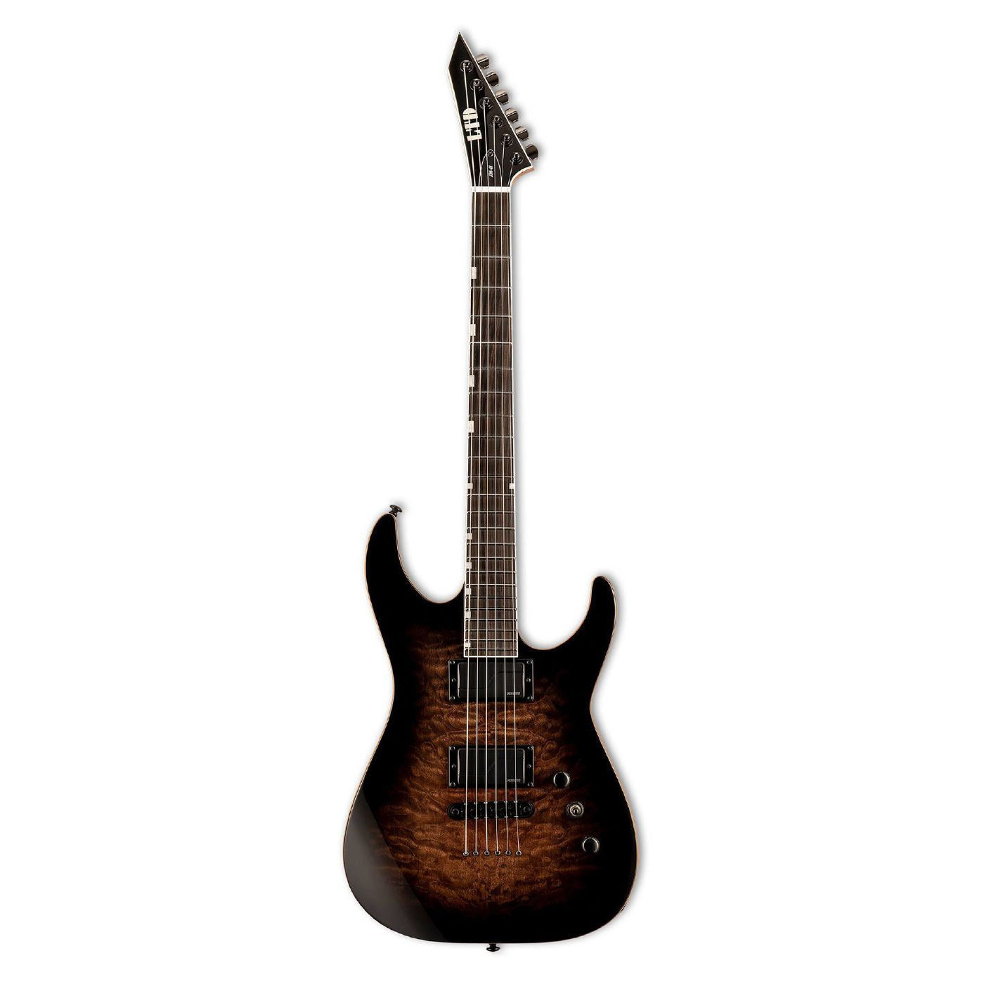 LTD JM-II Josh Middleton Signature Electric Guitar in Black Shadow Burst