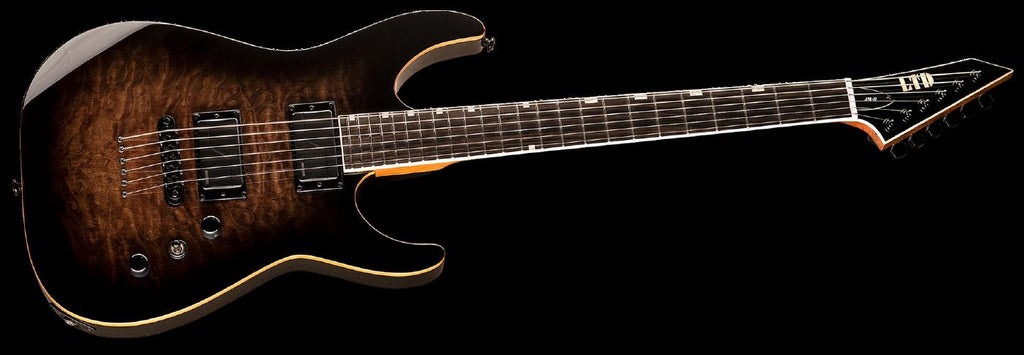LTD JM-II Josh Middleton Signature Electric Guitar in Black Shadow Burst