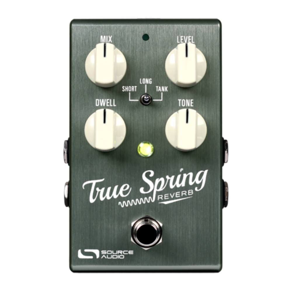 Source Audio One Series True Spring Reverb Guitar Effects Pedal (Power Supply Included)