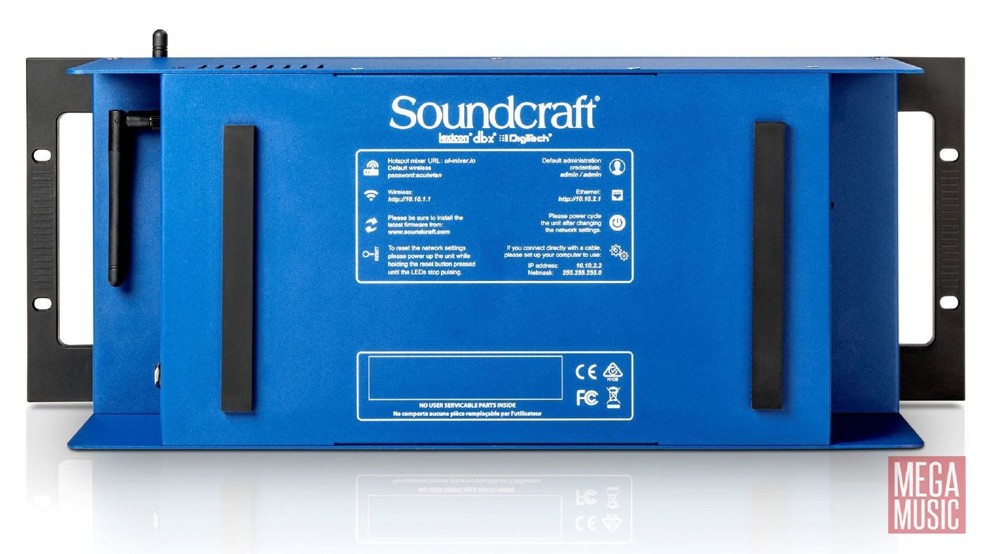 Soundcraft Ui24R 24-Channel Digital Mixer/USB Multi-Track Recorder with Wireless Control