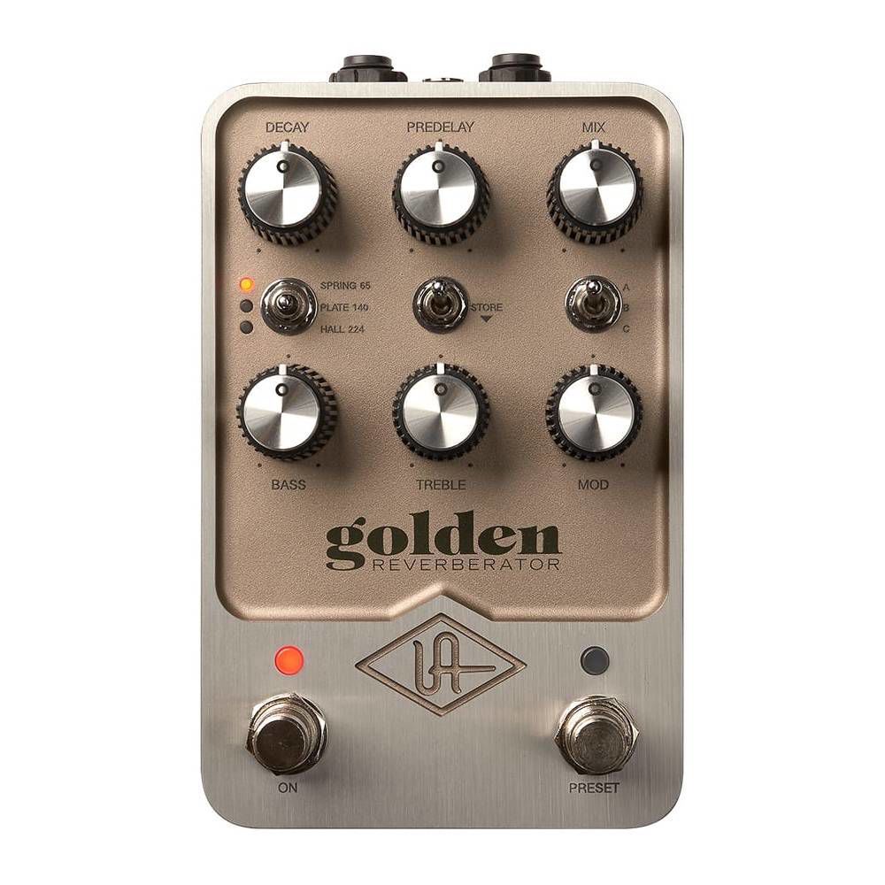 Universal Audio UAFX Golden Reverberator Guitar Effects Pedal