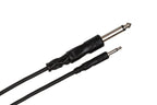 Hosa CMP303 3.5 mm TS to 1/4 in TS Mono Interconnect Cable - 3 ft