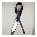Colonial Leather 2.5 inch Cowskin Upholstered and Padded Guitar Strap - Brown