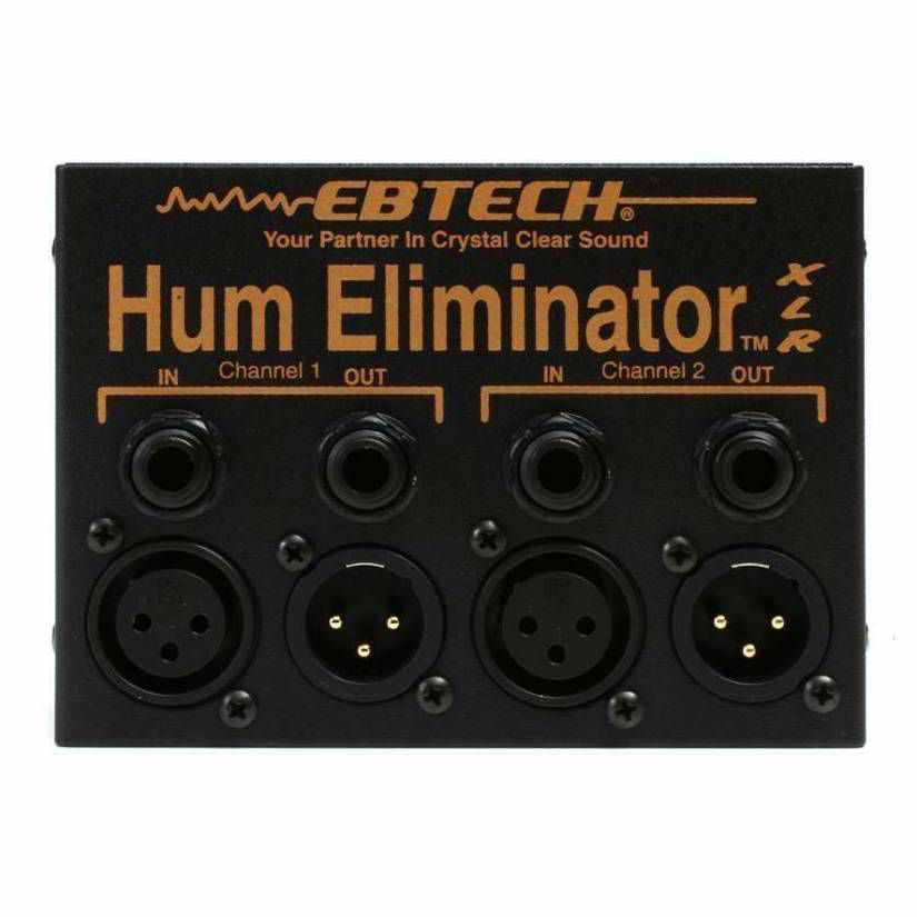 Ebtech HE-2-XLR Hum Eliminator (2 Channel Box with XLR)