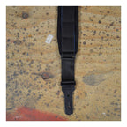 Colonial Leather Neoprene Padded Black Guitar Strap - Long