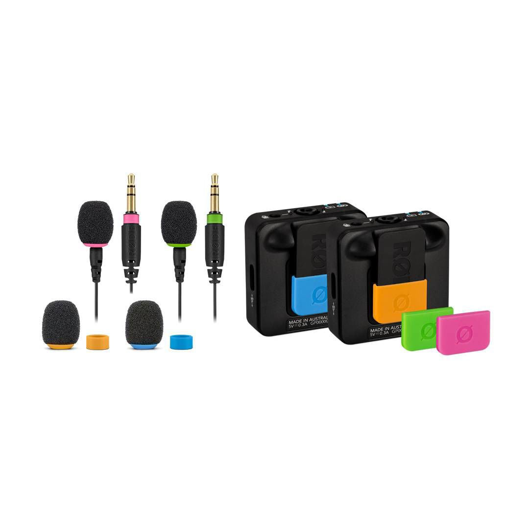 Rode Color Set 2 - Microphone Accessory Kit for Wireless Go and Lavalier Mics