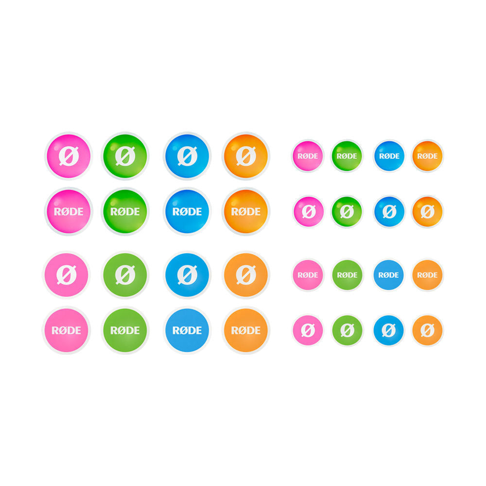 Rode Color Set 2 - Microphone Accessory Kit for Wireless Go and Lavalier Mics