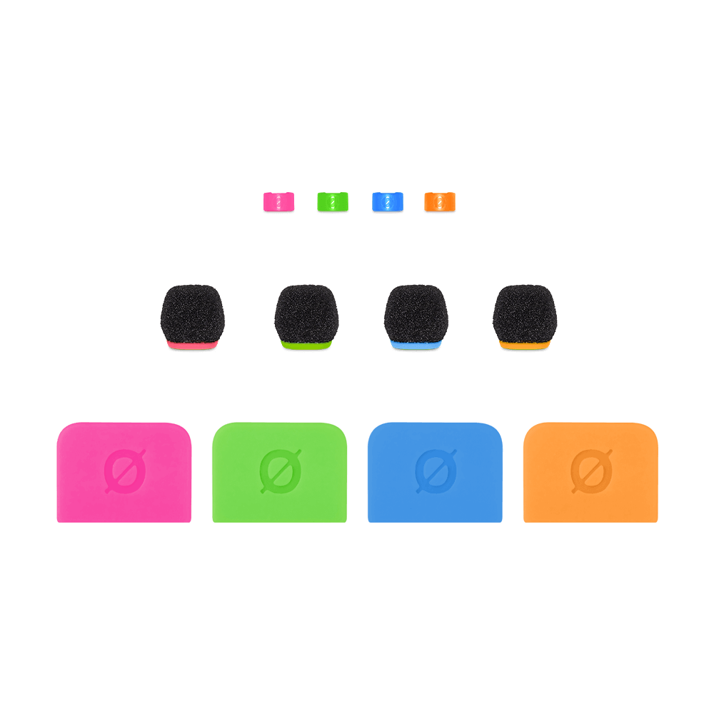 Rode Colours 3 - Set of Coloured Identifying and Sorting Accessories