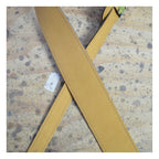Colonial Leather 2.5 inch Sueded Soft Leather Guitar Strap - Tan