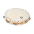 LP CP379 10in Tambourine with Head (Single Row)