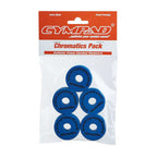 Cympad Chromatics Set  √ò 40-15mm Cymbal Pad Blue (5 Pieces)