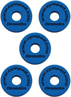 Cympad Chromatics Set  √ò 40-15mm Cymbal Pad Blue (5 Pieces)
