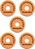 Cympad Chromatics Set  √ò 40-15mm Cymbal Pad Orange (5 Pieces)