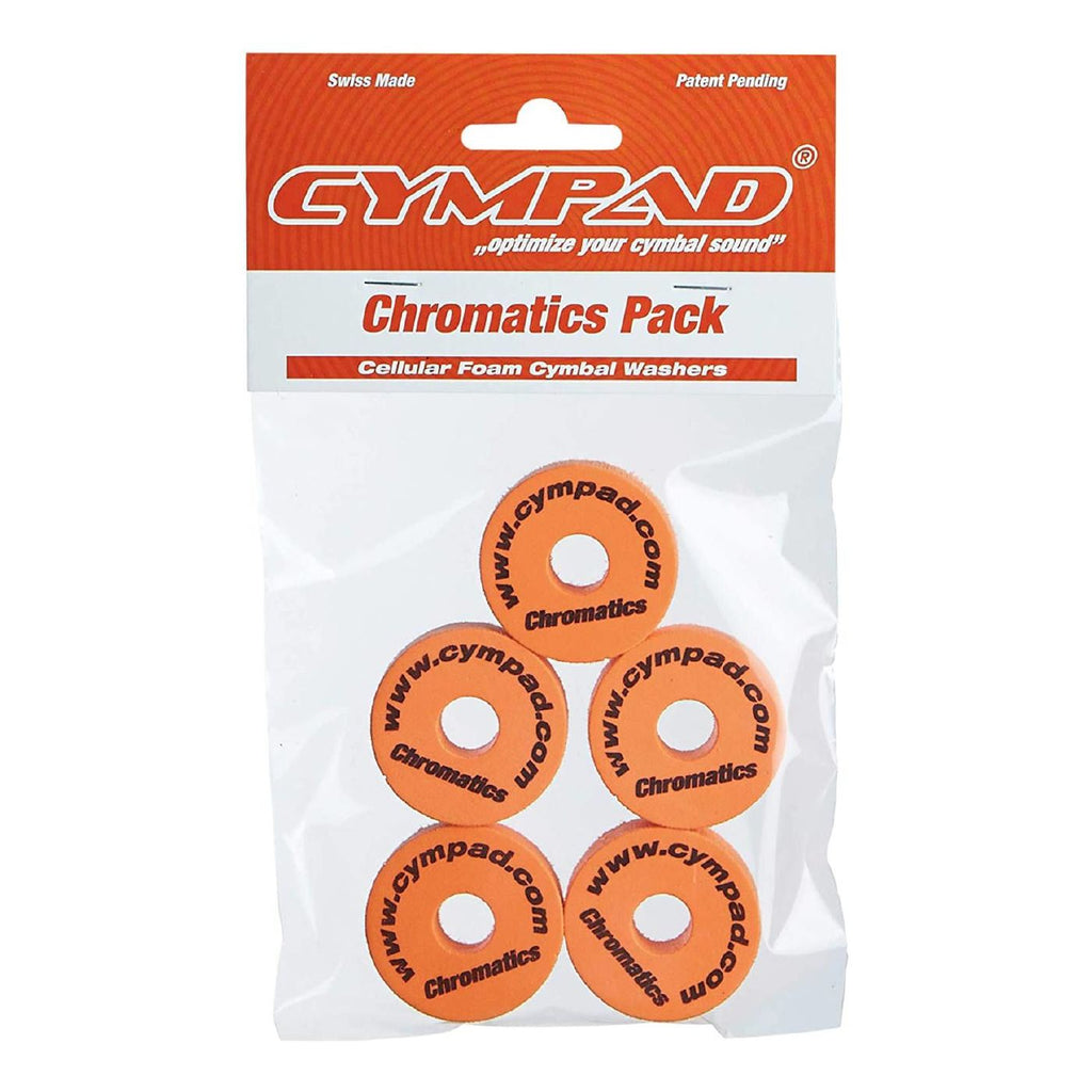 Cympad Chromatics Set  √ò 40-15mm Cymbal Pad Orange (5 Pieces)