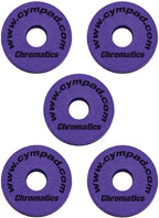 Cympad Chromatics Set  √ò 40-15mm Cymbal Pad Purple (5 Pieces)