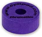 Cympad Chromatics Set  √ò 40-15mm Cymbal Pad Purple (5 Pieces)