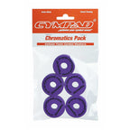Cympad Chromatics Set  √ò 40-15mm Cymbal Pad Purple (5 Pieces)
