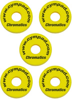 Cympad Chromatics Set  √ò 40-15mm Cymbal Pad Yellow (5 Pieces)