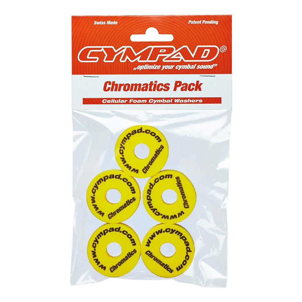 Cympad Chromatics Set  √ò 40-15mm Cymbal Pad Yellow (5 Pieces)