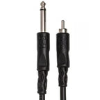 Hosa CPR110 1/4-inch TS to RCA audio cable, 10-foot length, used for connecting audio equipment in PA systems.