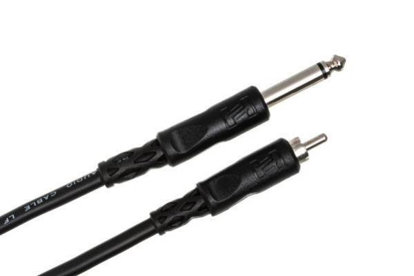 Hosa CPR-103 Cable 1/4 TS - RCA 3Ft