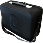 Allen & Heath CQ12T soft case for audio equipment, featuring padded storage and durable handle for easy transport.