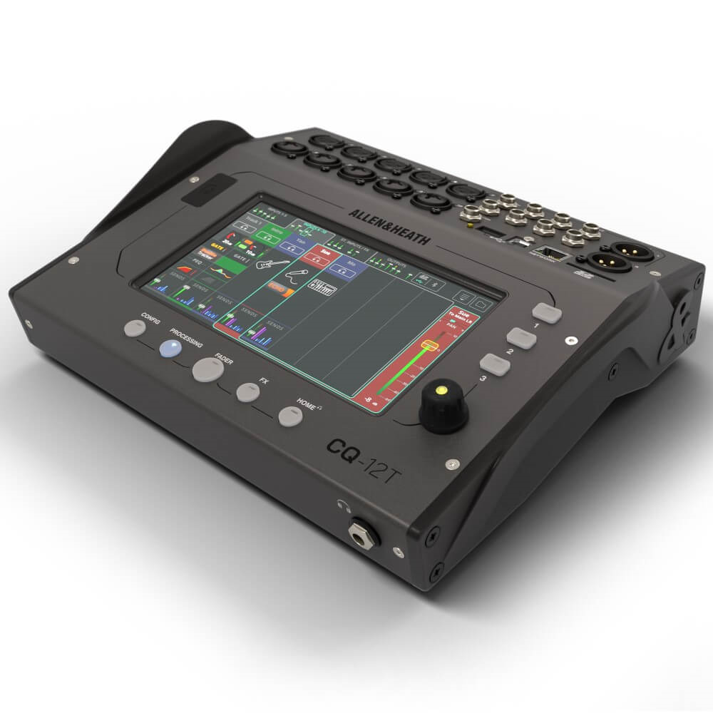Allen & Heath CQ-12T Ultra-Compact 96kHz 12-Channel Digital Mixer