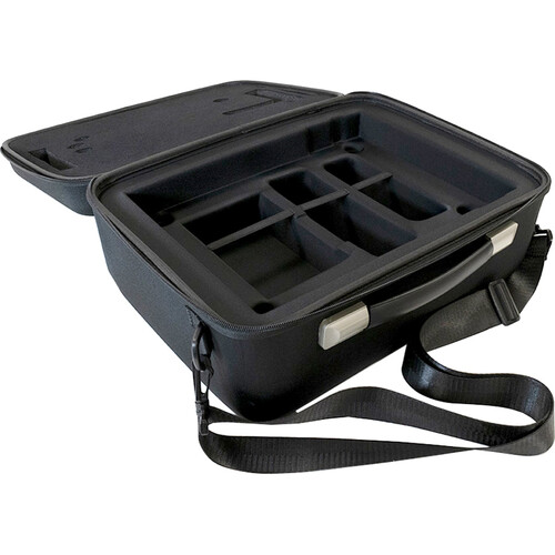 Allen & Heath CQ18T soft case designed for audio equipment storage, featuring padded fabric exterior and secure zipper closures.
