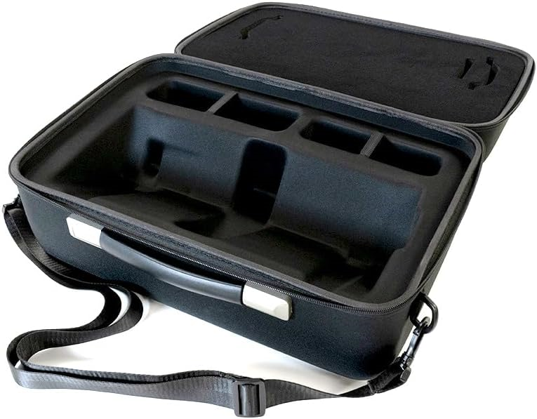 Allen & Heath CQ20B soft case for audio equipment, black padded bag with handles and zipper, designed for safe transport.