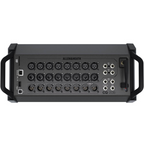 Allen & Heath CQ-20B digital rack mixer with 20 channels, compact design, and 96kHz audio quality.