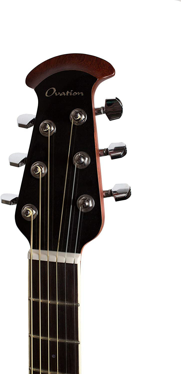 Ovation Celeb Standard Plus Mid Depth Acoustic Electric Guitar - Ruby Red