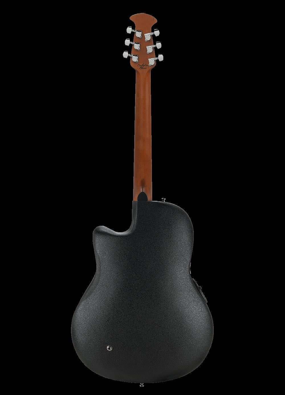 Ovation Celebrity Standard Plus Mid Depth Acoustic Electric Guitar - Trans Black Flame Maple