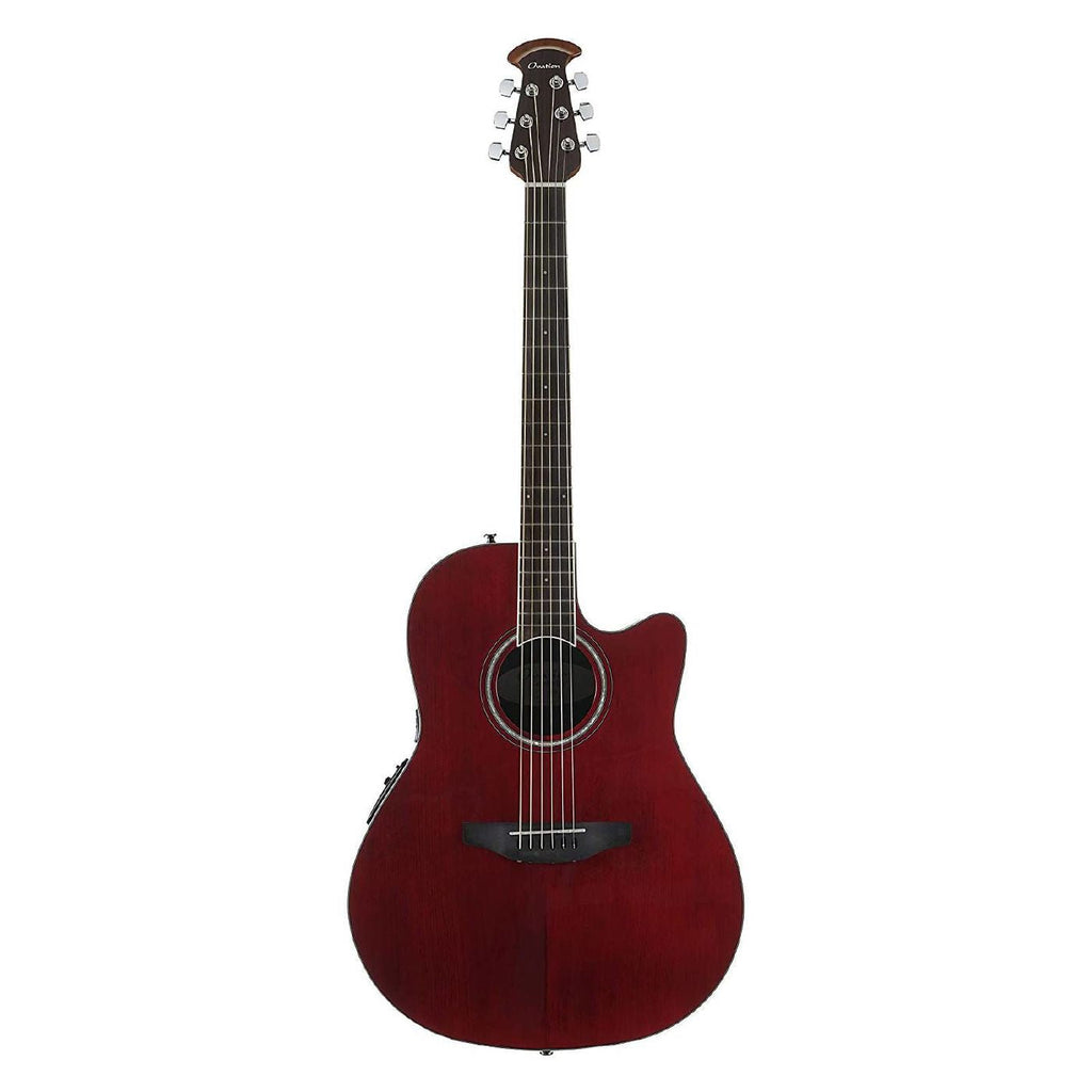 Ovation Celeb Standard Plus Mid Depth Acoustic Electric Guitar - Ruby Red