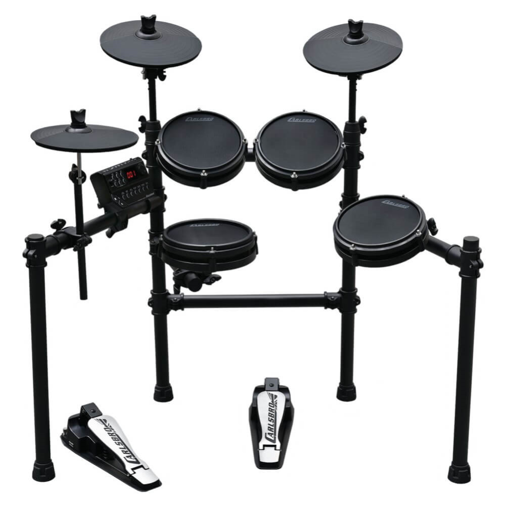 Carlsbro CSD25M 7pc Mesh Head Electronic Drum Kit with USB Recording
