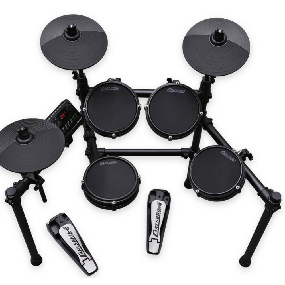 Carlsbro CSD25M 7pc Mesh Head Electronic Drum Kit with USB Recording