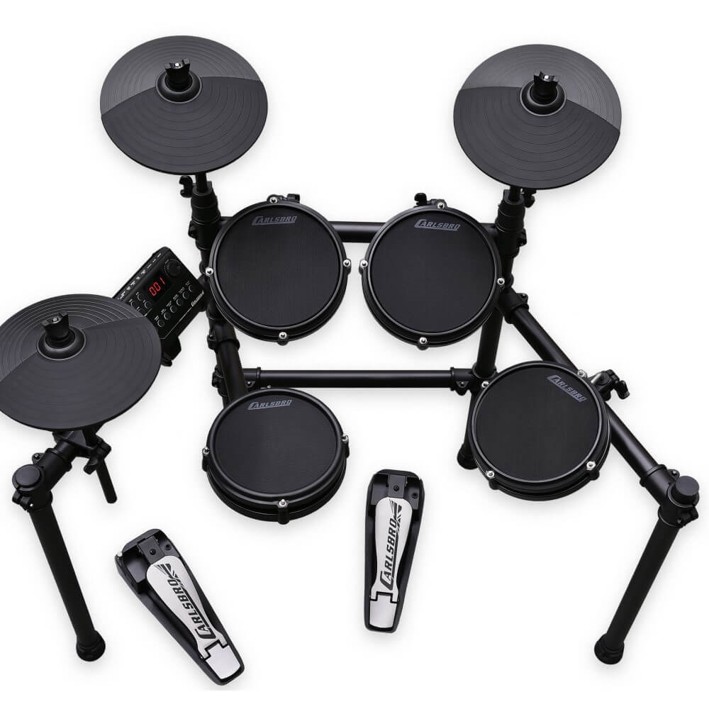 Carlsbro CSD25M 7pc Mesh Head Electronic Drum Kit with USB Recording