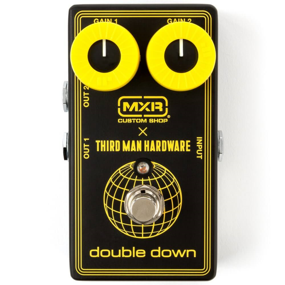 MXR x Third Man Hardware Double Down Dual Booster Guitar Effect Pedal