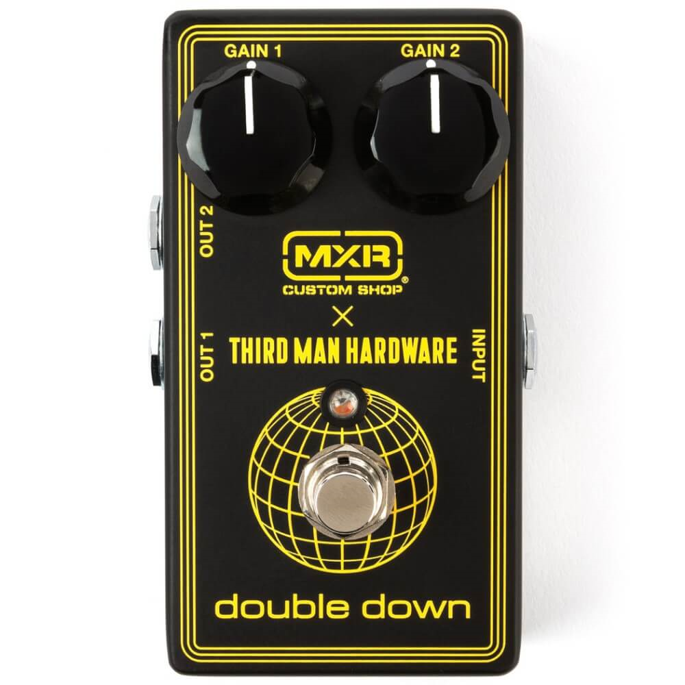 MXR x Third Man Hardware Double Down Dual Booster Guitar Effect Pedal