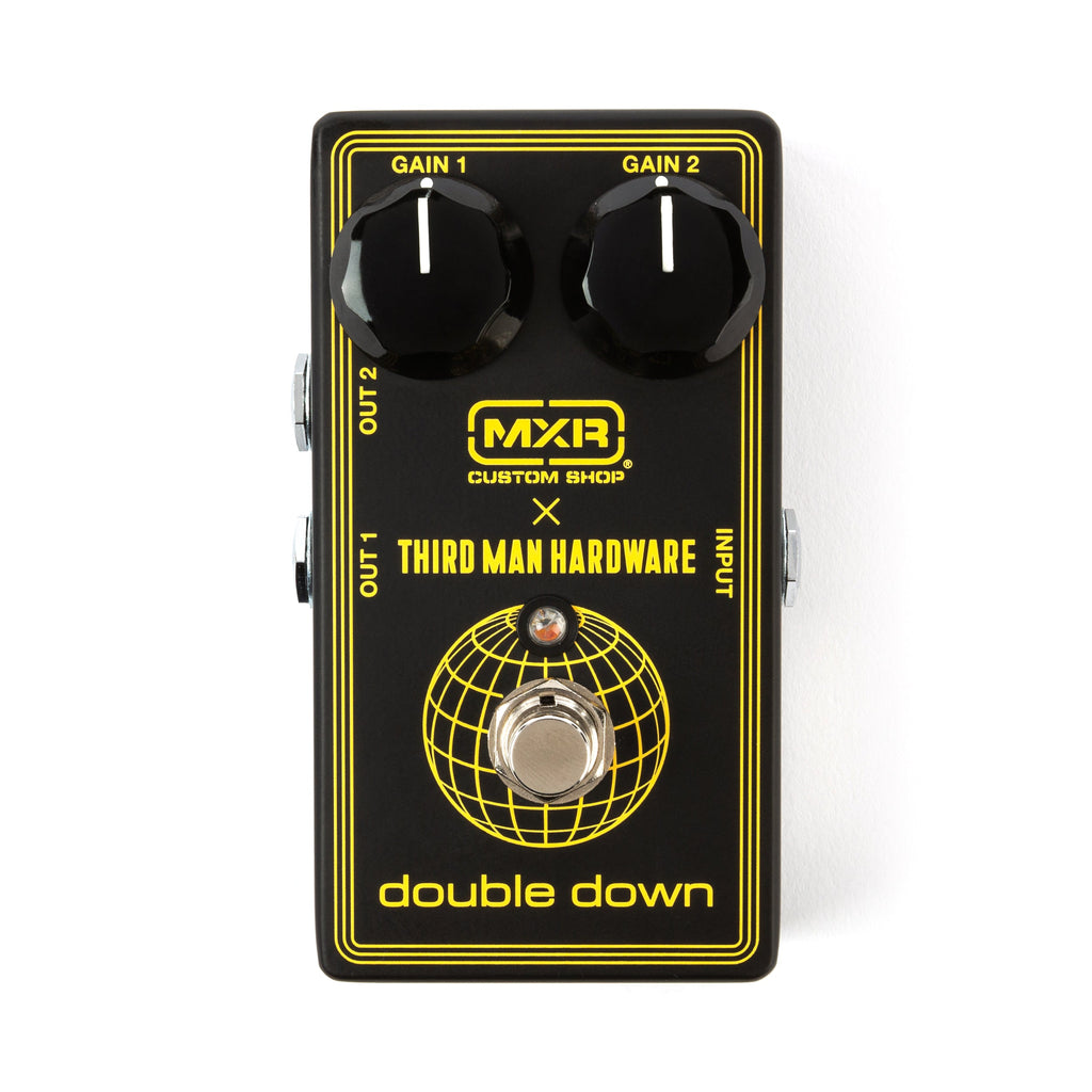 MXR x Third Man Hardware Double Down Dual Booster Guitar Effect Pedal