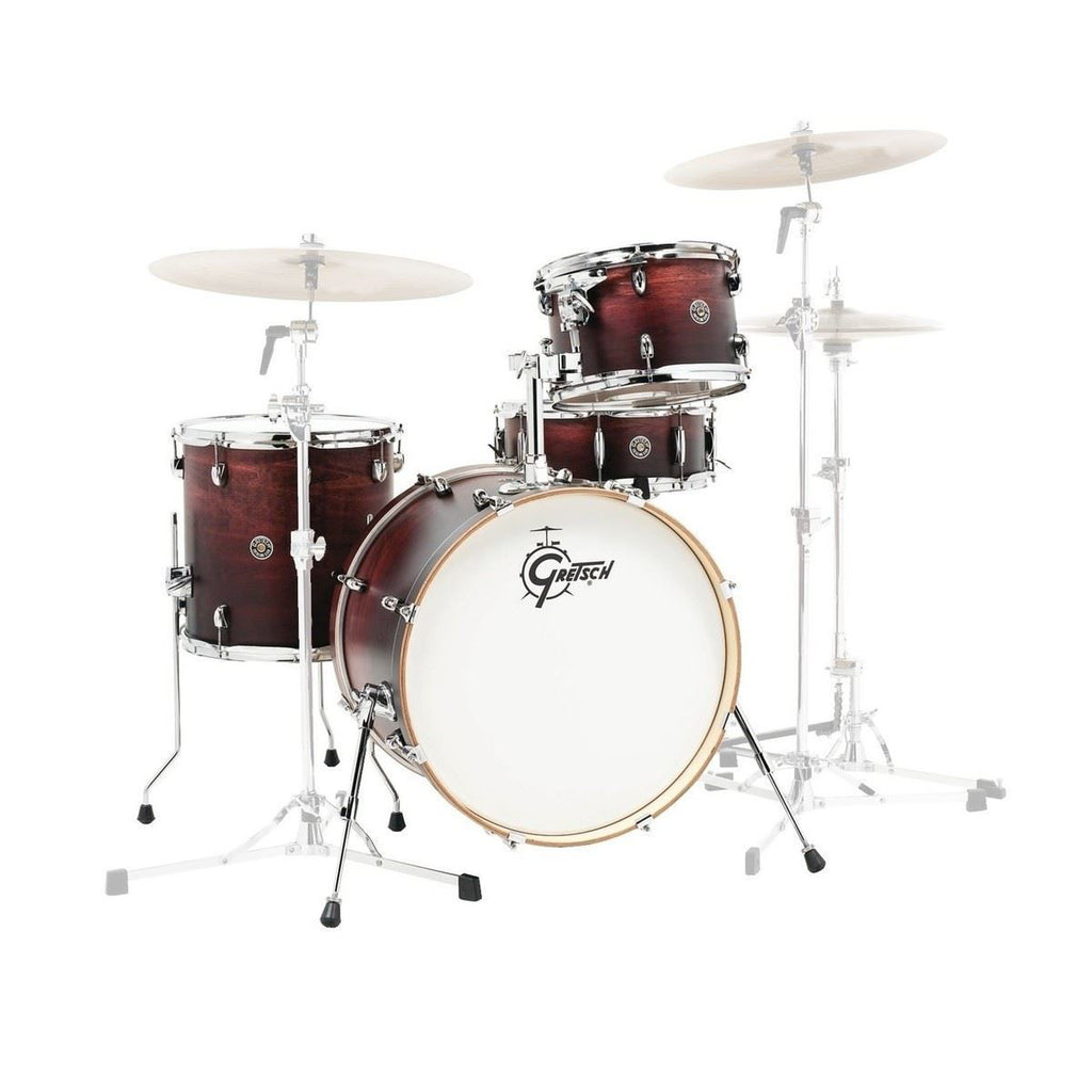 Gretsch Catalina Club 4pc Drum Kit with 20 Inch Kick - Satin Antique Fade