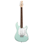 Sterling by Music Man Cutlass CT30 HSS Rosewood FB Electric Guitar - Mint Green