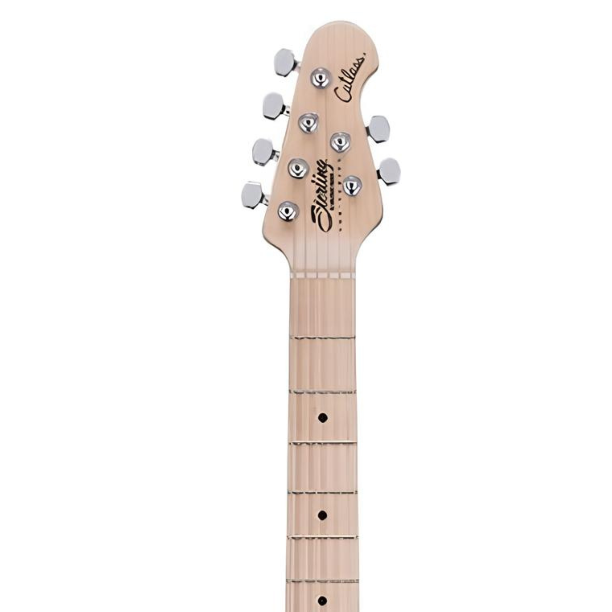 Sterling by Music Man Cutlass CT30 HSS Maple FB Electric Guitar - Vintage Cream