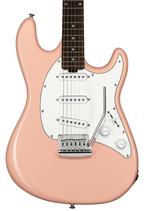 Sterling by Music Man Cutlass CT30 SSS Rosewood FB Electric Guitar - Pueblo Pink