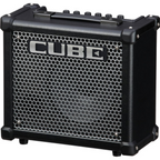 Roland Cube-10GX 10W guitar combo amplifier featuring an 8-inch speaker and built-in effects, ideal for practice and small gigs.