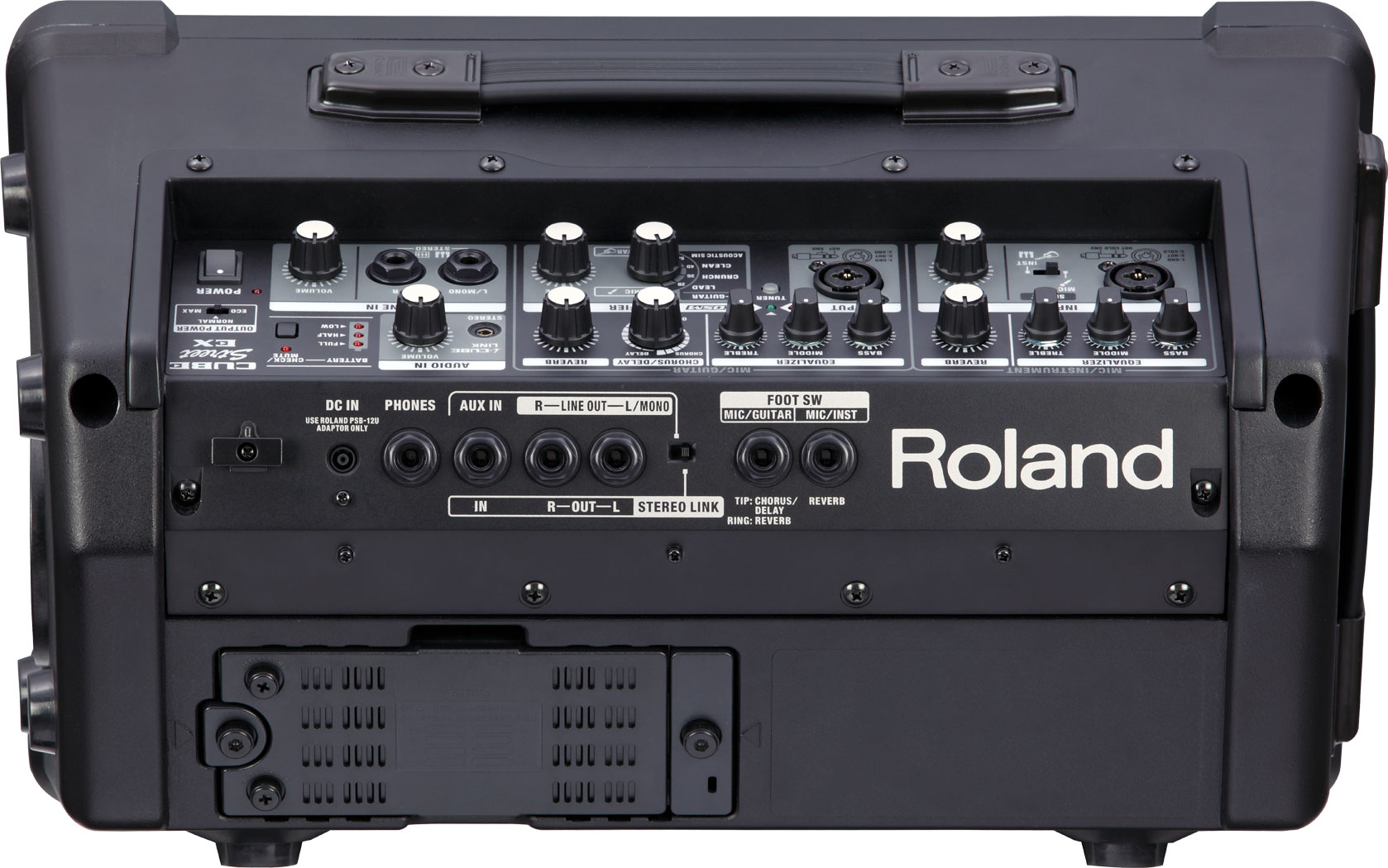 Roland Cube Street EX Battery Stereo Amplifier including rechargeable Battery