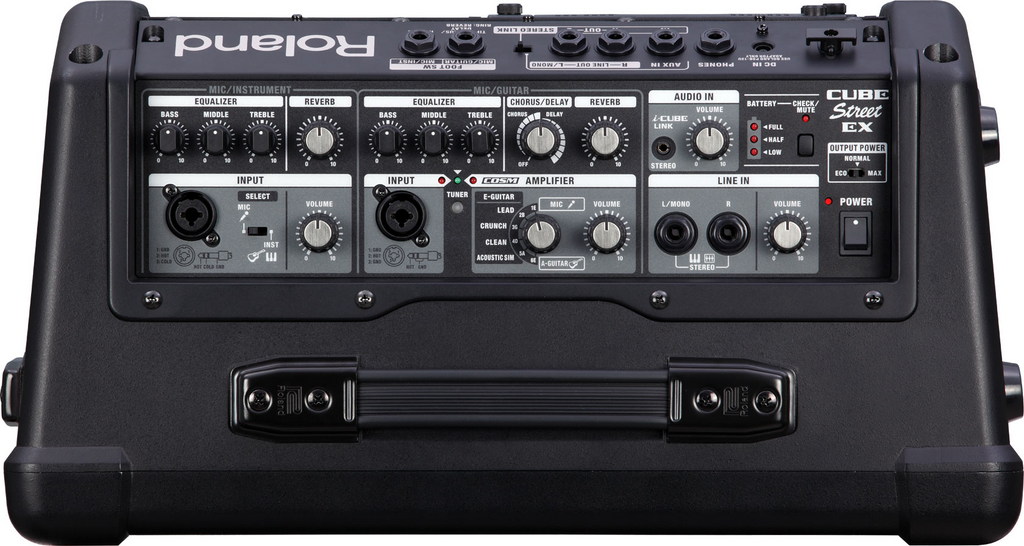 Roland Cube Street EX Battery Stereo Amplifier including rechargeable Battery