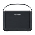 Roland Cube Street Mini guitar amplifier with dual speaker setup and control knobs, ideal for portable musical performances.