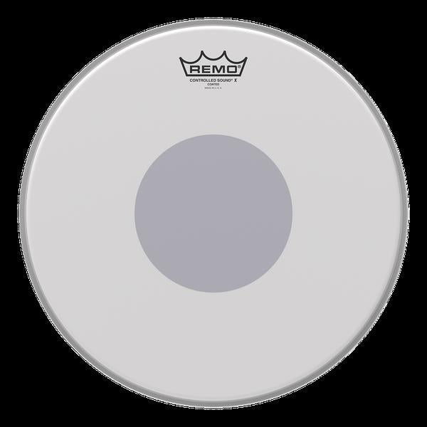Remo Controlled Sound X Coated Black Dot 14 Inch Drumhead
